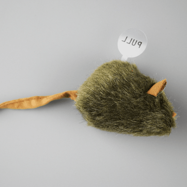 Cat Interactive Mouse Toy Sound Sensor Plush Motion Activated Indoor Kitten Hunt Play Toy Stimulation | Koossa