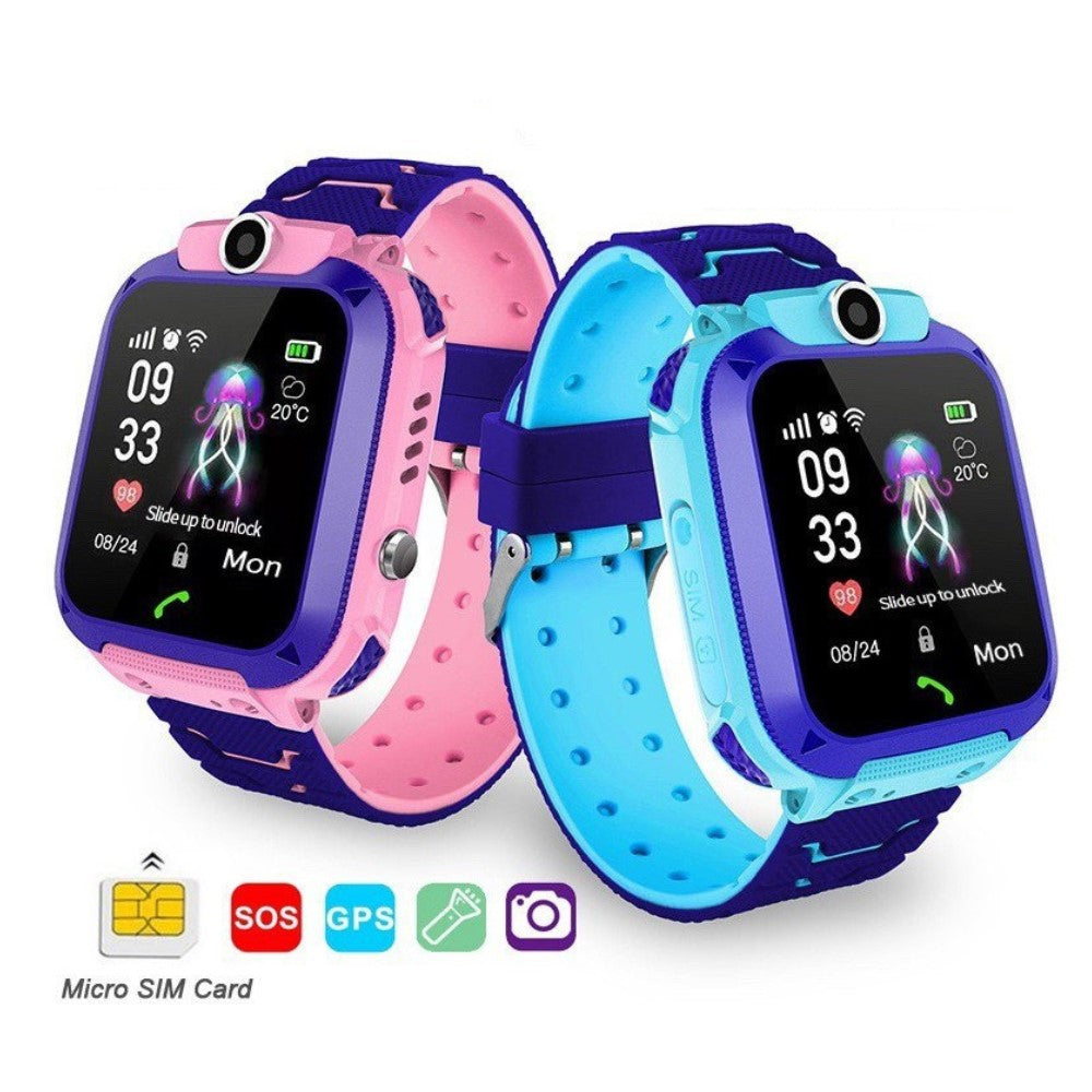 Kids GPS Smartwatch with Two-Way Calling, Camera & SOS Button, Phone Watch for Boys & Girls Ages 4+, School & Outdoor Play | Lonoma