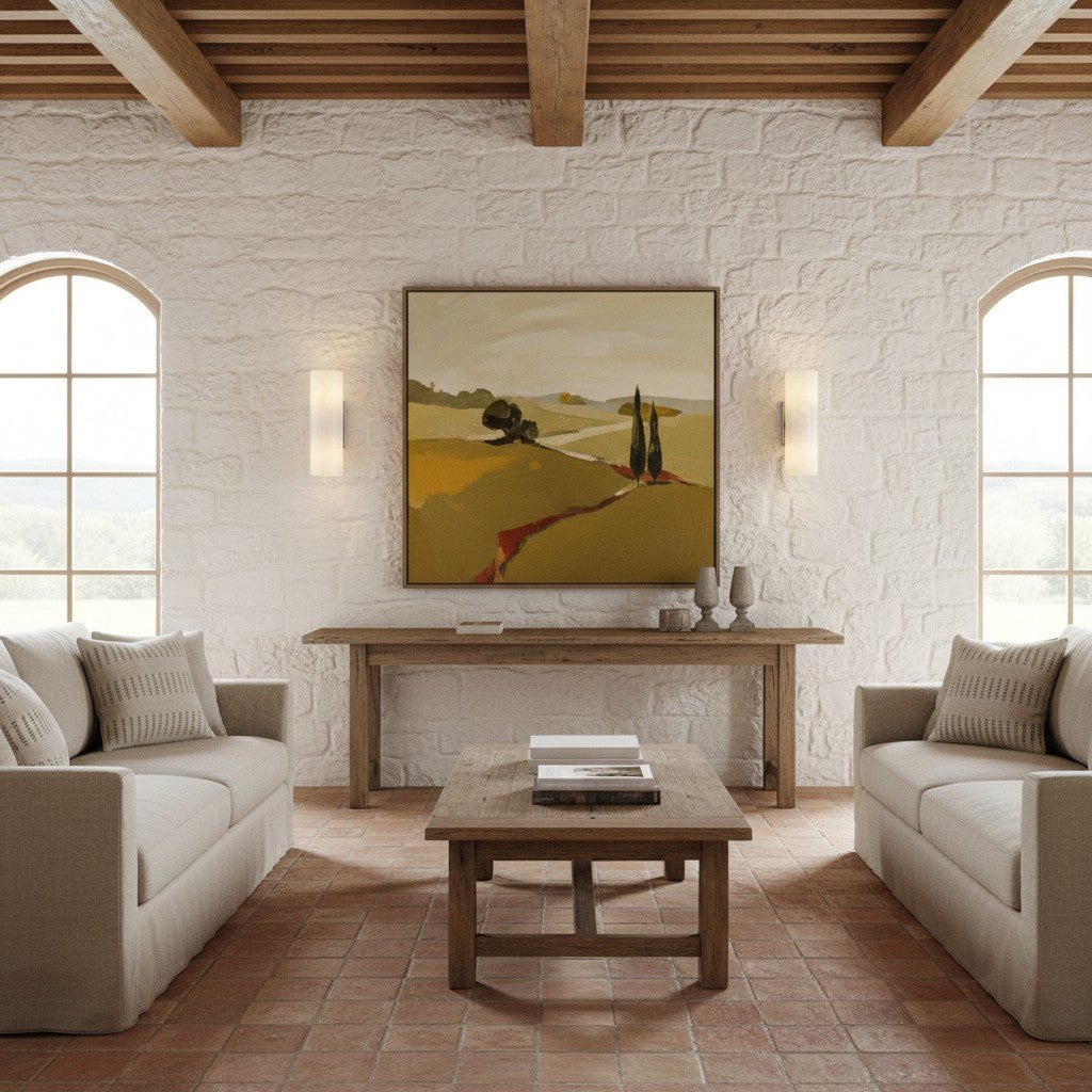 Applique murale cylindrique en albâtre naturel ou verre cannelé finition bronze nickel laiton design intemporel | Koossa