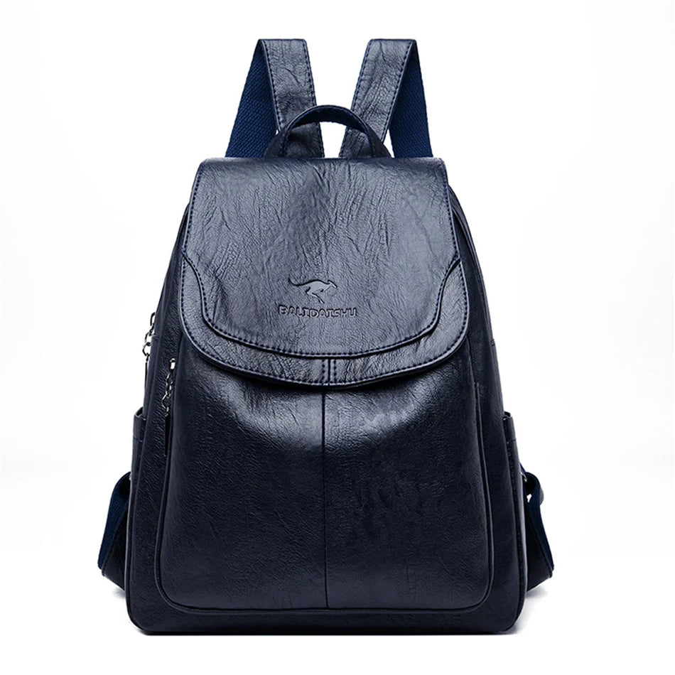 Women's Anti-Theft Backpack with RFID Protection & Concealed Zips — Secure Travel Rucksack for Urban Commuting | Koossa