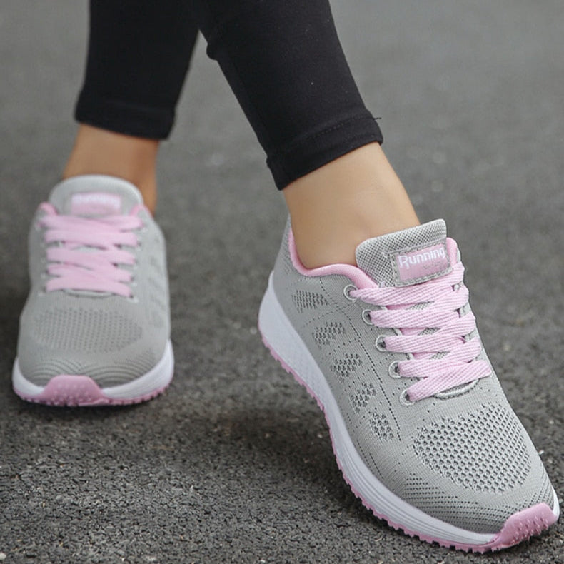 Women's Mesh Trainers | Lightweight Breathable Running Shoes for Active Days | Koossa