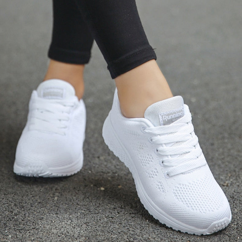 Women's Mesh Trainers | Lightweight Breathable Running Shoes for Active Days | Koossa