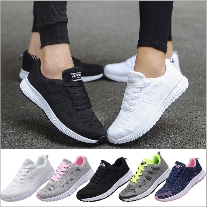 Women's Mesh Trainers | Lightweight Breathable Running Shoes for Active Days | Koossa