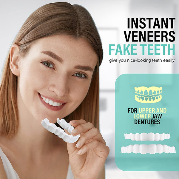 Snap-On Cosmetic Dental Veneers for Adults — Instant Smile Enhancement Solution for Everyday Confidence | Koossa