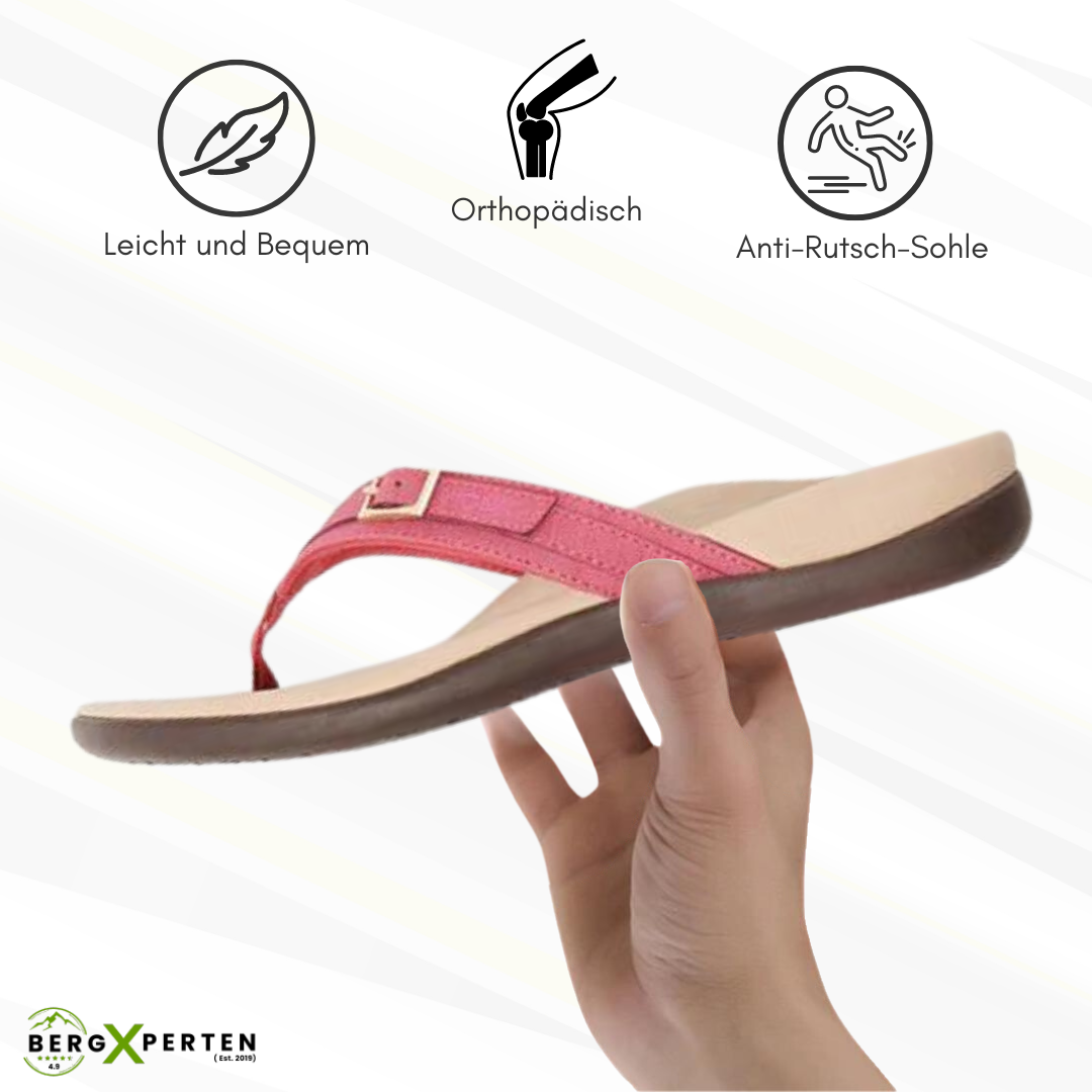 Women's Orthopedic Slide Sandals — Cushioned Arch Support Footwear for All-Day Comfort & Walking | Koossa