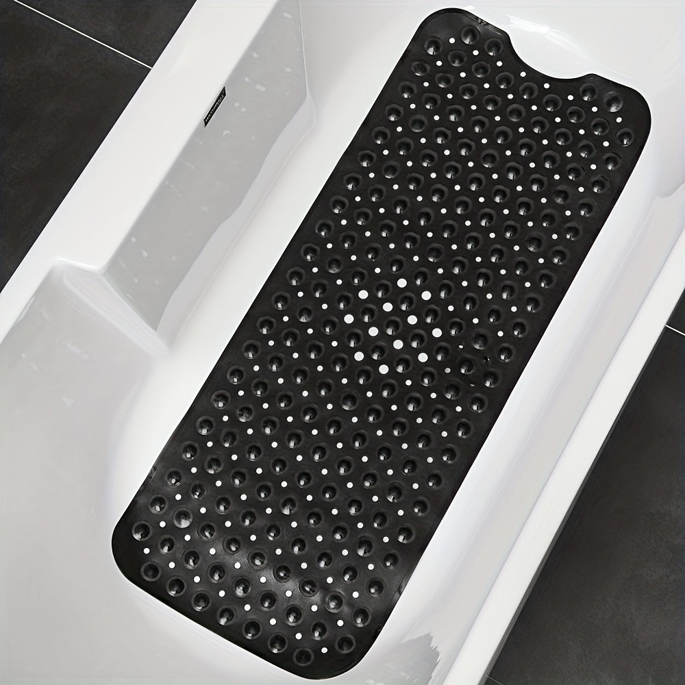 Tapis Antidérapant Extra Long pour Baignoire et Douche avec Ventouses Puissantes 101 × 40 cm Salle de Bains | Koossa