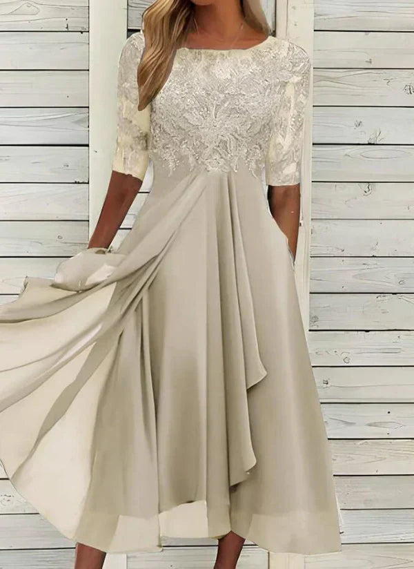 Women's Summer Dress — Relaxed Fit Midi Dress for Casual Elegance & Everyday Comfort | Koossa