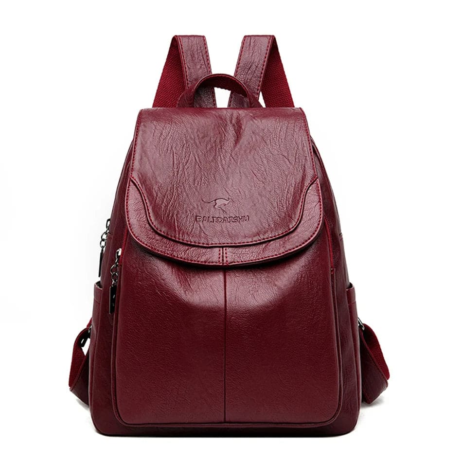 Women's Anti-Theft Backpack with RFID Protection & Concealed Zips — Secure Travel Rucksack for Urban Commuting | Koossa
