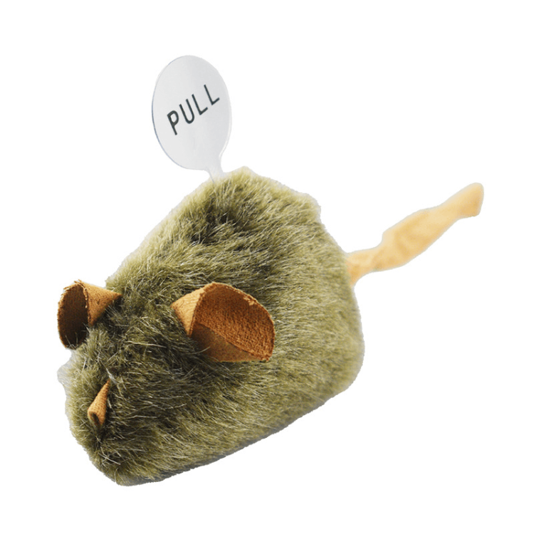 Cat Interactive Mouse Toy Sound Sensor Plush Motion Activated Indoor Kitten Hunt Play Toy Stimulation | Koossa