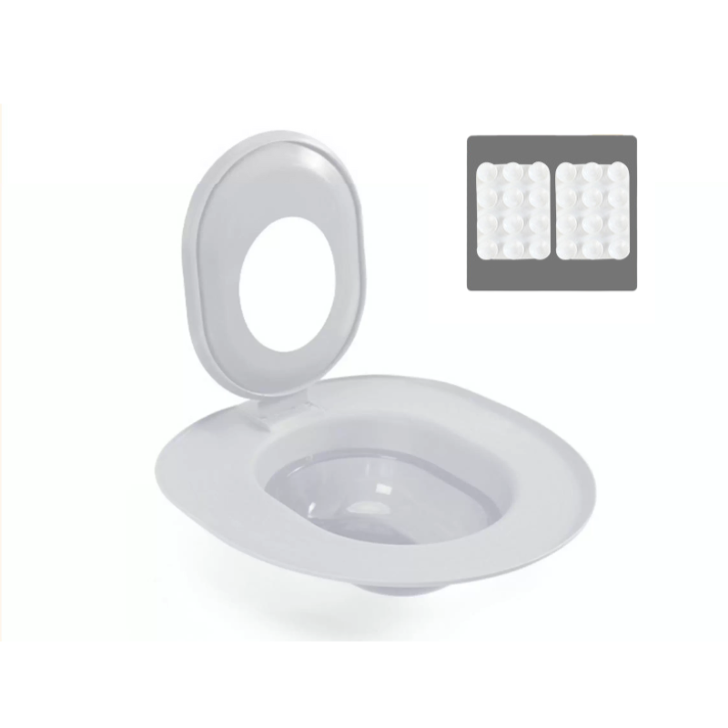 Cat Toilet Training Seat 39x36.5cm Suction Cup Removable Tray Litter Free Standard Toilet Fit Reusable Trainer | Koossa
