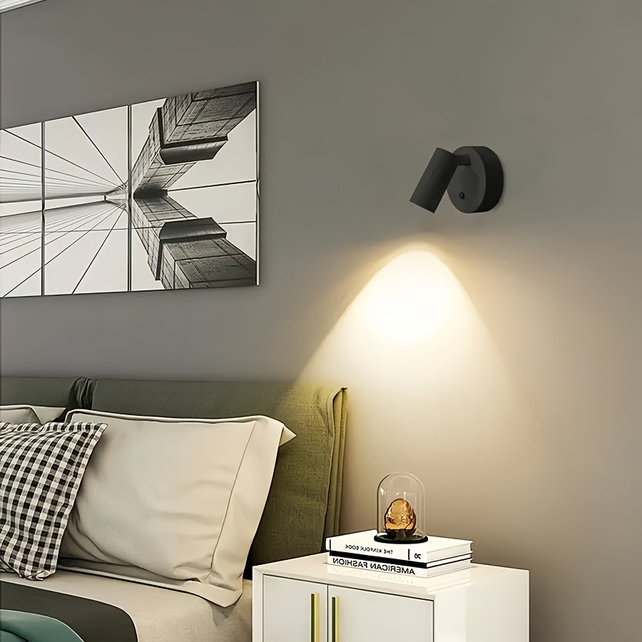 Spot LED Sans Fil Rechargeable Dimmable Éclairage d'Accent Intérieur Autonome USB Tactile Ambiance Design | Koossa