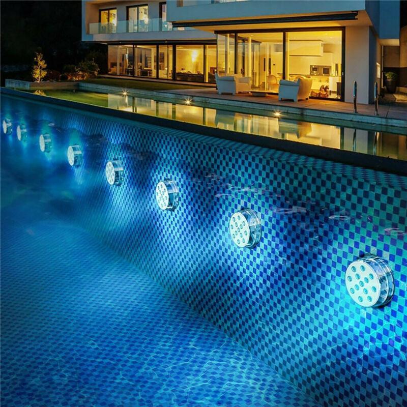 Projecteur LED immergeable multicolore IP68 pour piscine bassin aquarium éclairage aquatique décoratif | Koossa