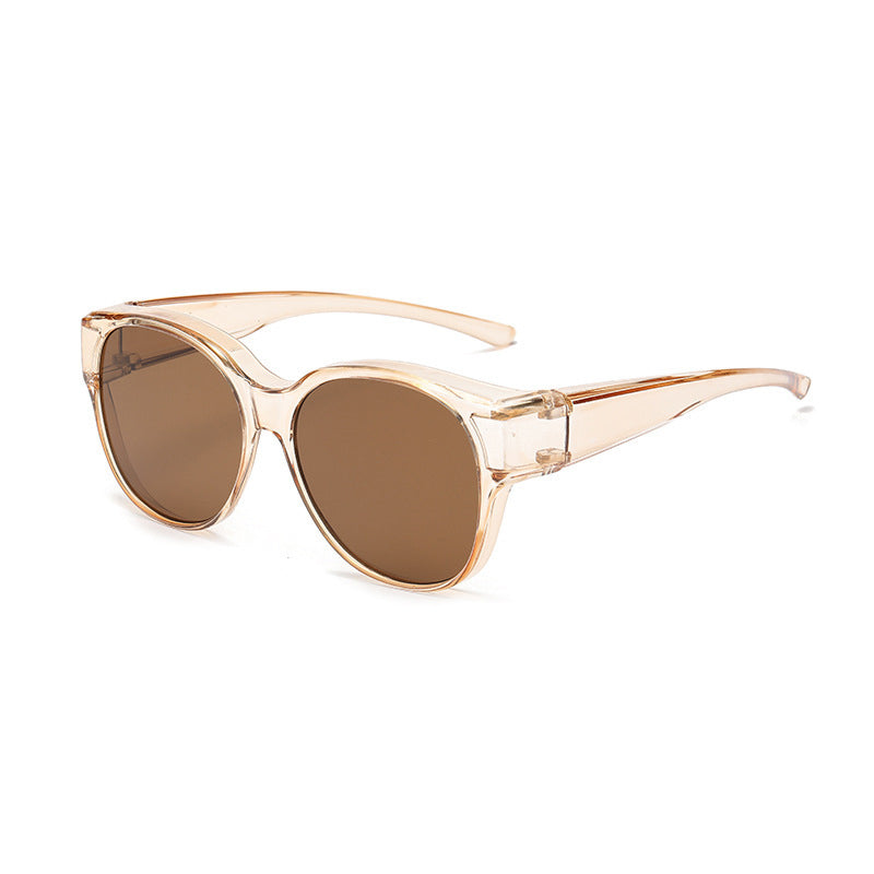 Surlinettes Solaires Polarisées UV400 Cat-Eye Protection Optimale pour Porteurs de Lunettes Homme Femme | Koossa