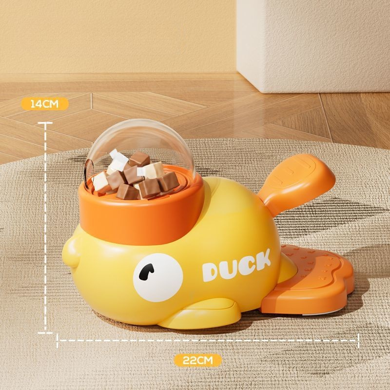 Dog Cat Treat Puzzle Toy Duck 22x14cm Slow Feeder Interactive Dispenser Mental Stimulation Kibble Toy Indoor | Koossa