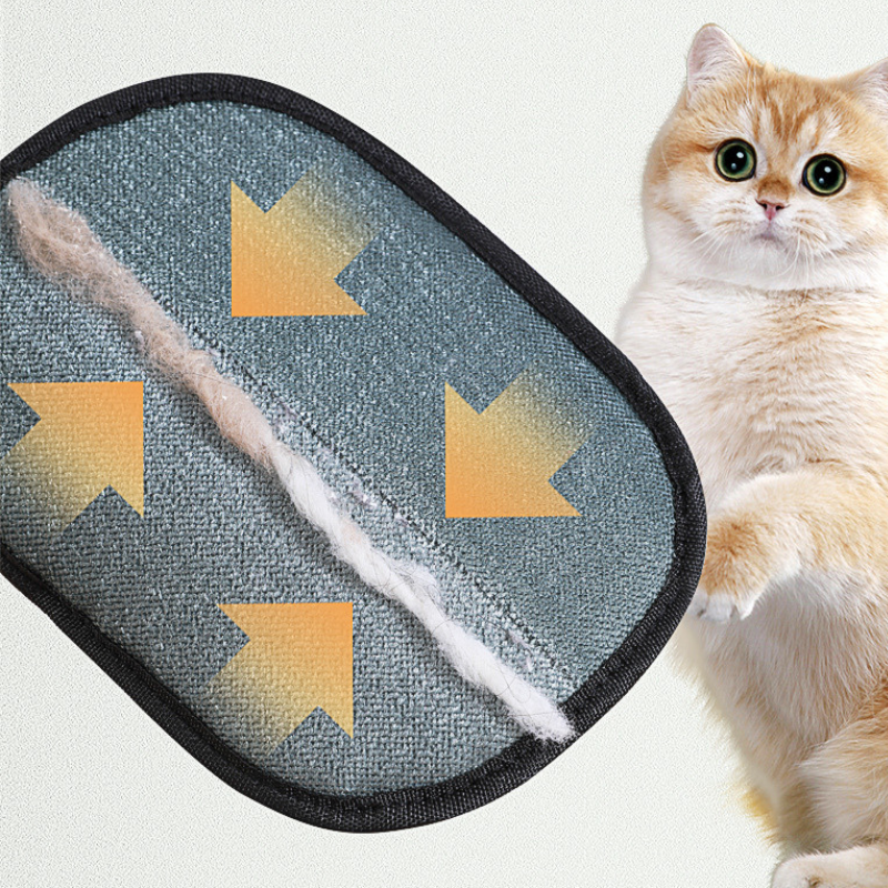 Pet Hair Remover Glove Wearable Lint Brush Cat Dog Fur Clothes Sofa Carpet No Battery Reusable Hair Removal Mitt | Koossa