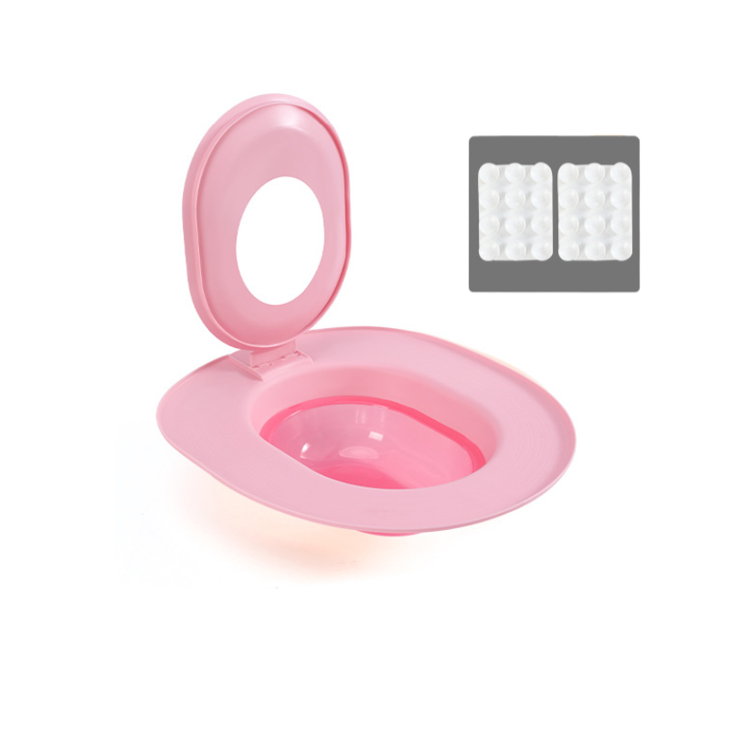 Cat Toilet Training Seat 39x36.5cm Suction Cup Removable Tray Litter Free Standard Toilet Fit Reusable Trainer | Koossa