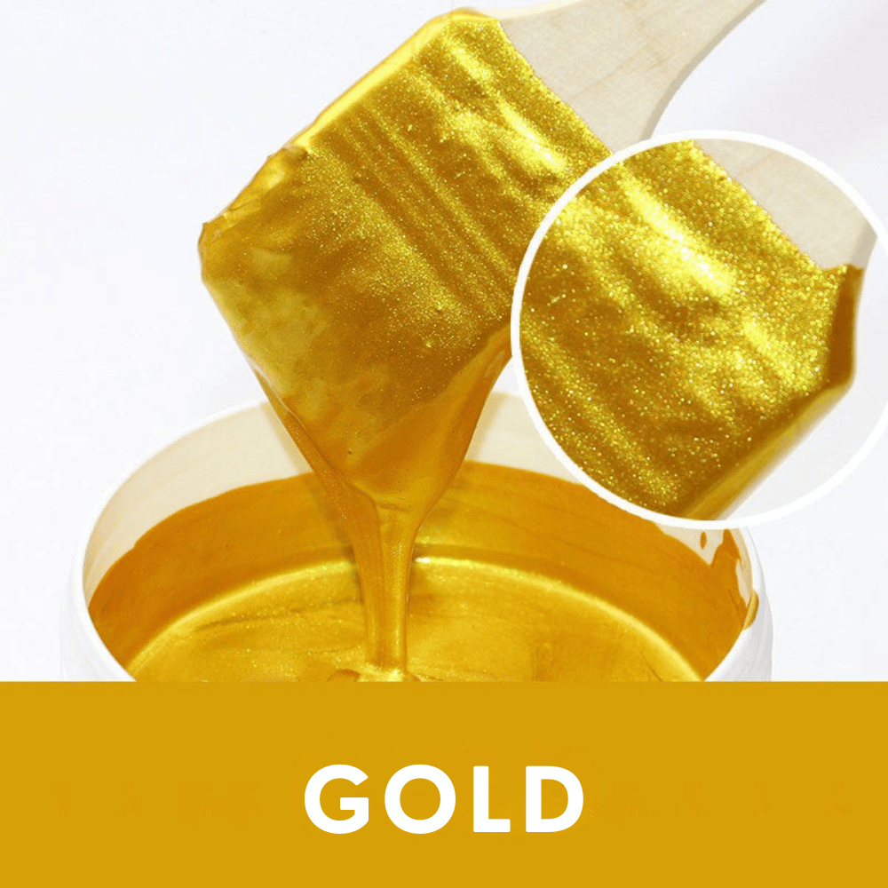 Water-Based Metallic Craft Paint with Brush Gold Silver Finish for Furniture Wood Metal DIY Projects Art Decoration | Lonoma