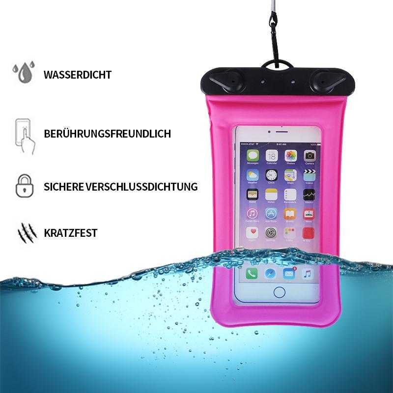 Housse étanche flottante avec cordon réglable pour téléphone portable étanche submersible jusqu'à 30 m de profondeur | Koossa