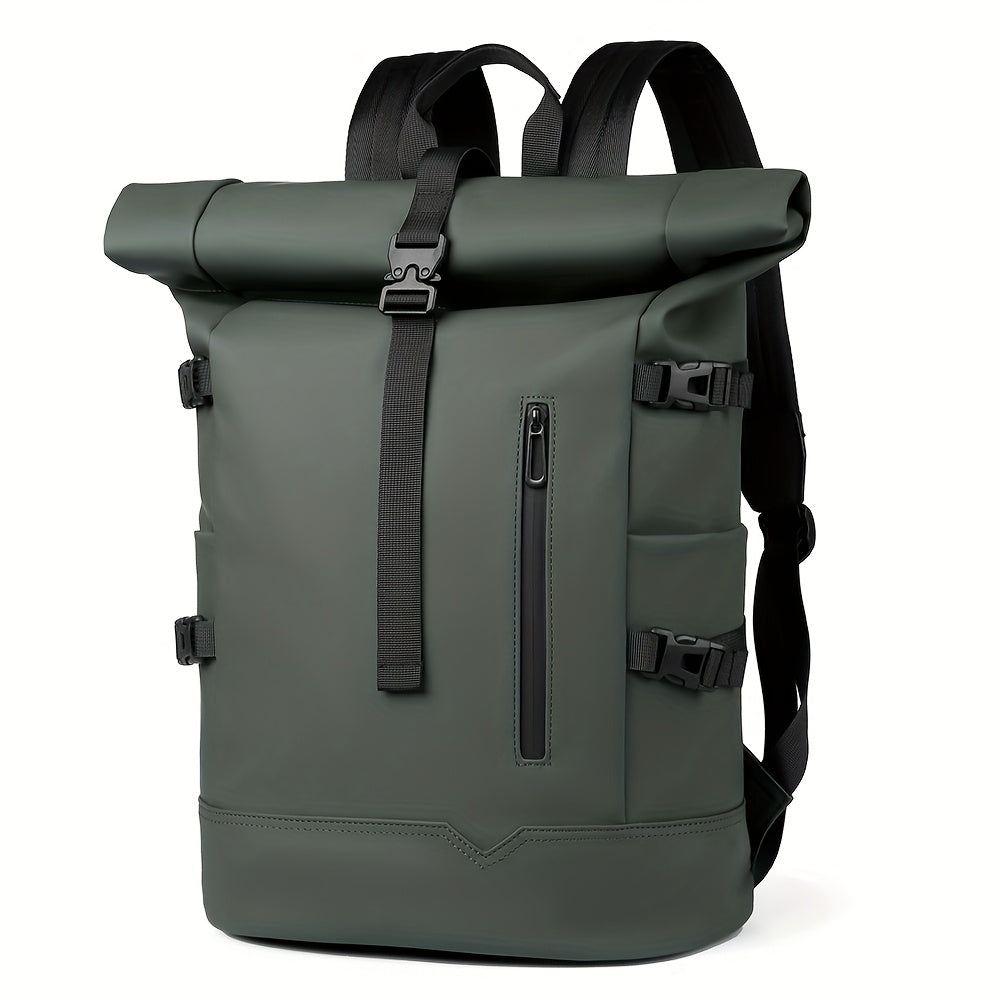 Men's Water-Resistant Laptop Backpack — Practical Travel Backpack with USB Charging Port for Work & Commuting | Koossa