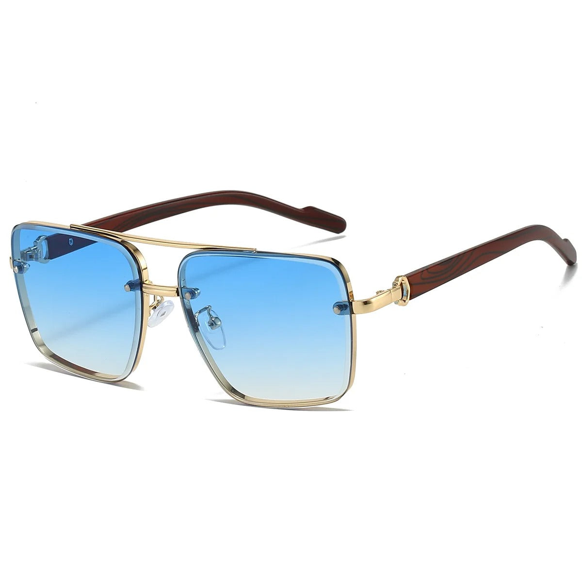 Aviator Sunglasses with Gradient Lenses and UV400 Protection for All-Day Comfort | Koossa