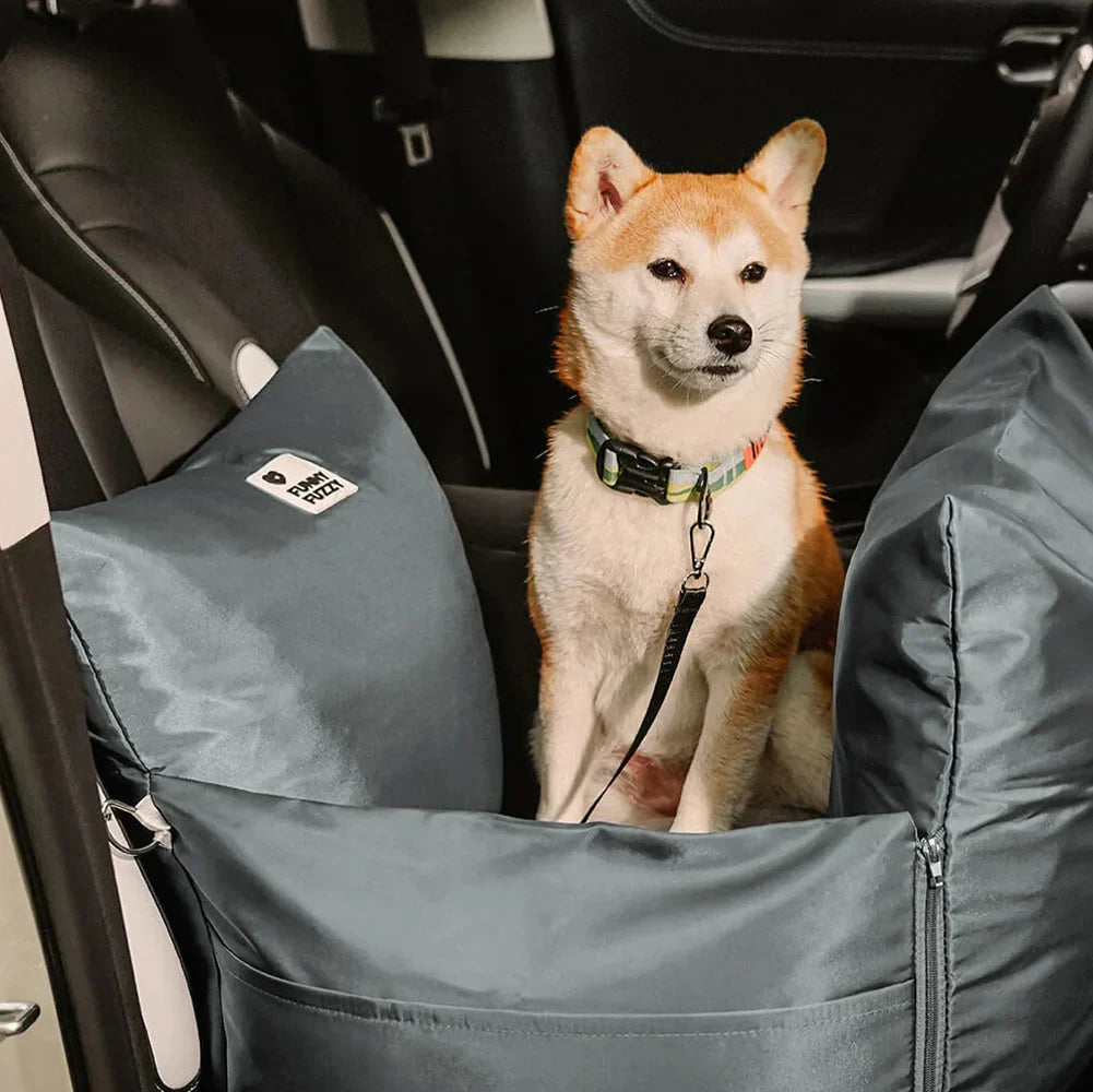 Dog Car Seat Bed Oxford Fabric Waterproof Anti-Slip Safety Buckle Small Medium Dogs Travel Home Carrier | Koossa
