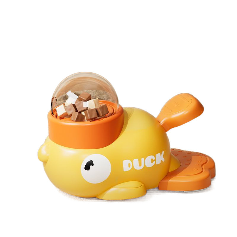 Dog Cat Treat Puzzle Toy Duck 22x14cm Slow Feeder Interactive Dispenser Mental Stimulation Kibble Toy Indoor | Koossa