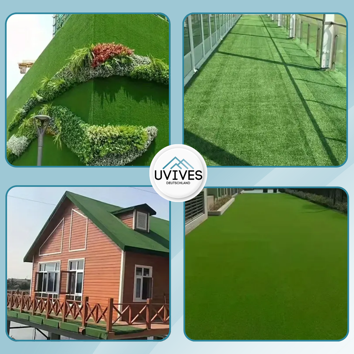 Biodegradable Grass Seed Mat for Quick Lawn Growth - Easy Roll-Out Lawn Solution for Garden & Yard - Wind and Water Resistant | Lonoma