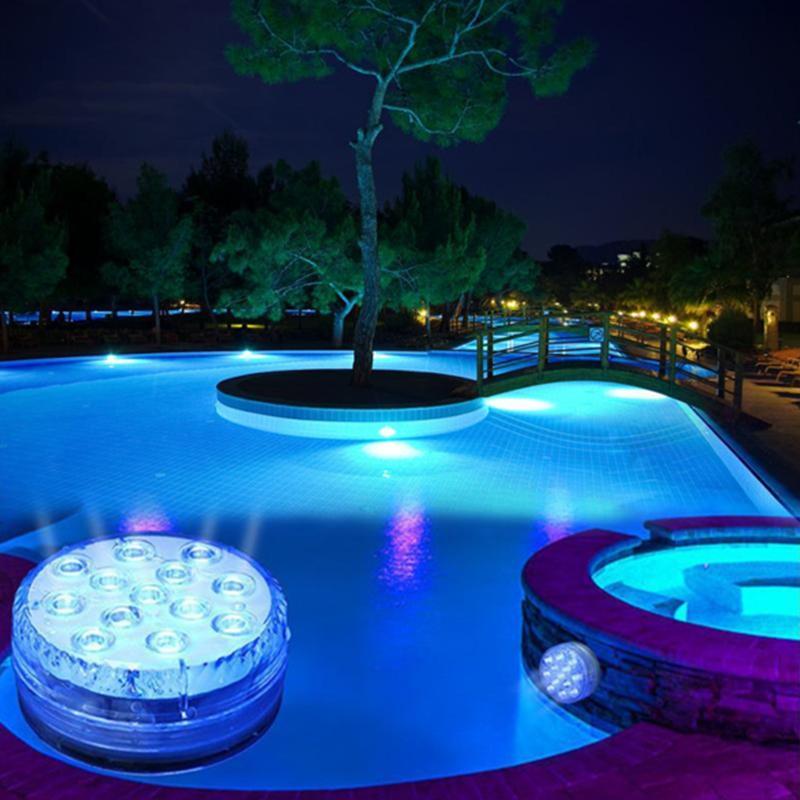 Projecteur LED immergeable multicolore IP68 pour piscine bassin aquarium éclairage aquatique décoratif | Koossa