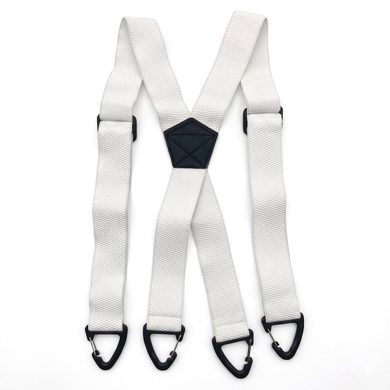 Adjustable Suspenders with 4 Clips - Non-Slip Y-Back Design for All-Day Comfort and Secure Fit | Lonoma