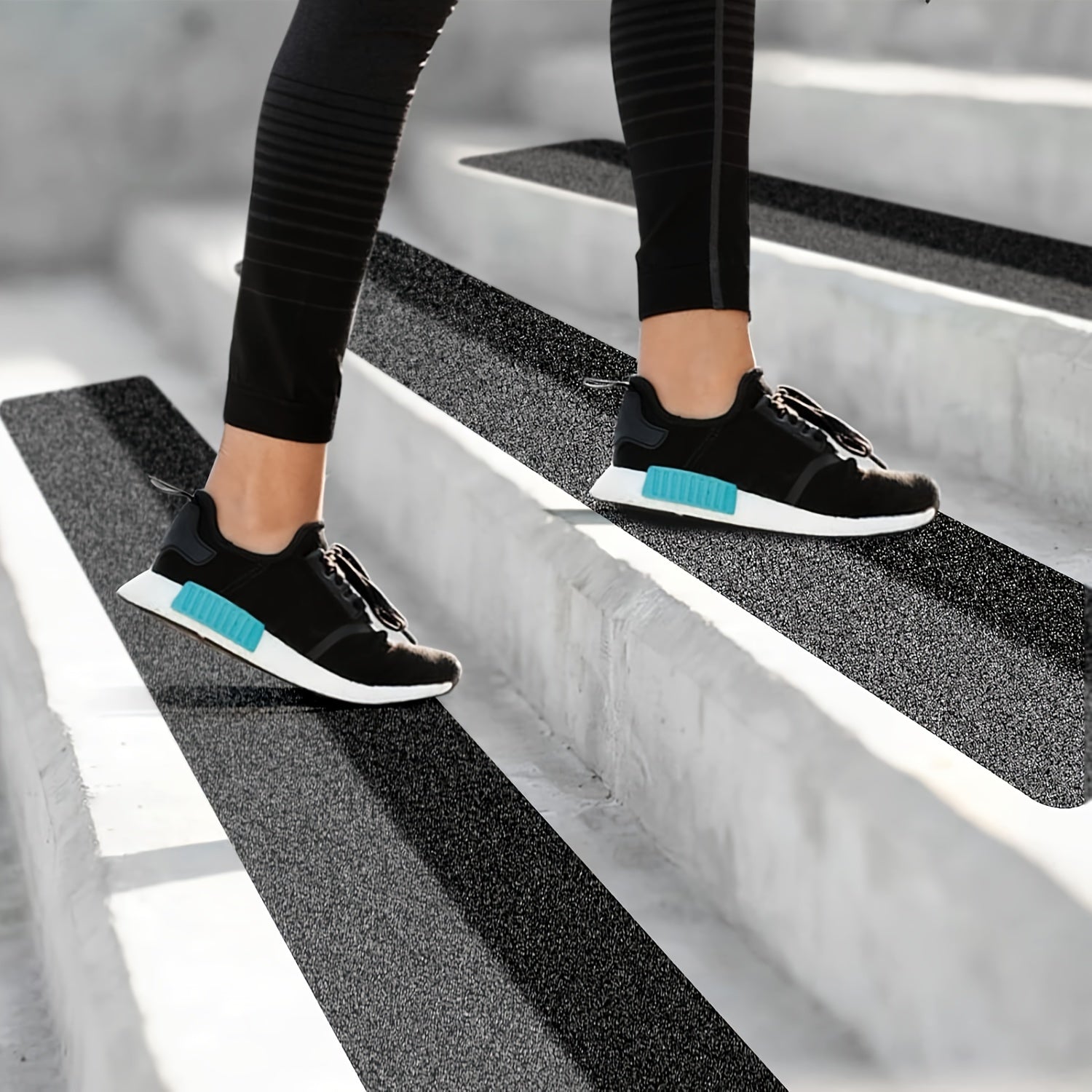 Bandes Antidérapantes pour Escalier Lot de 10 Intérieur Extérieur Adhésives Sécurité Marches Tous Âges | Koossa