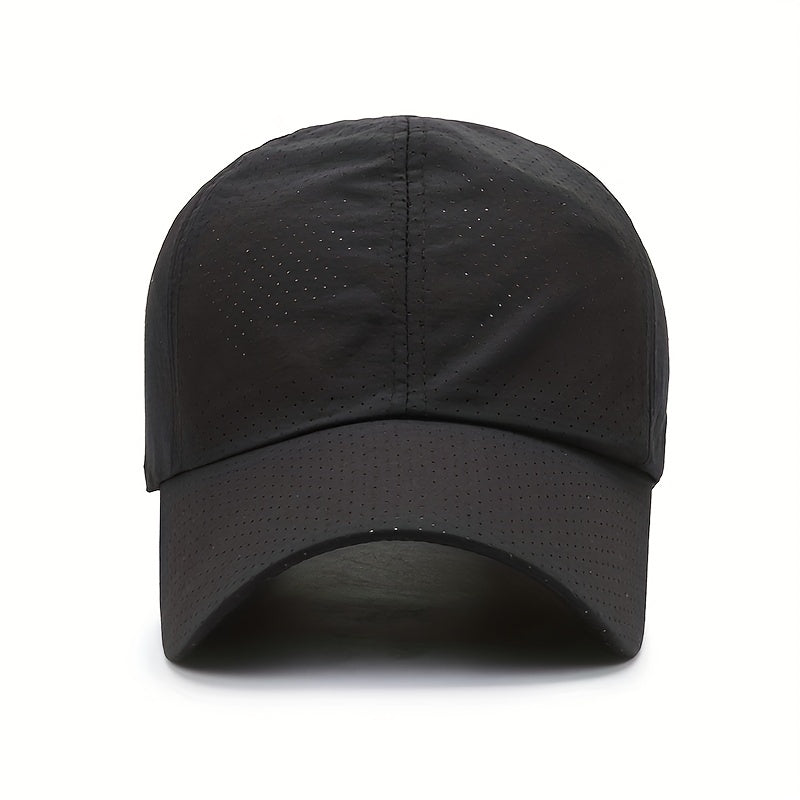 Breathable Mesh Baseball Cap with UV Protection, Quick-Dry Lightweight Sun Hat for Hiking, Running, Cycling, Fishing & Golf | Lonoma