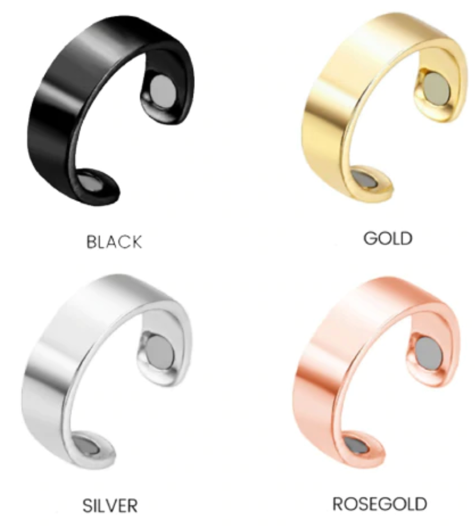 Adjustable Magnetic Wellness Ring — Elegant Therapy Ring for Daily Comfort & Wellbeing | Koossa
