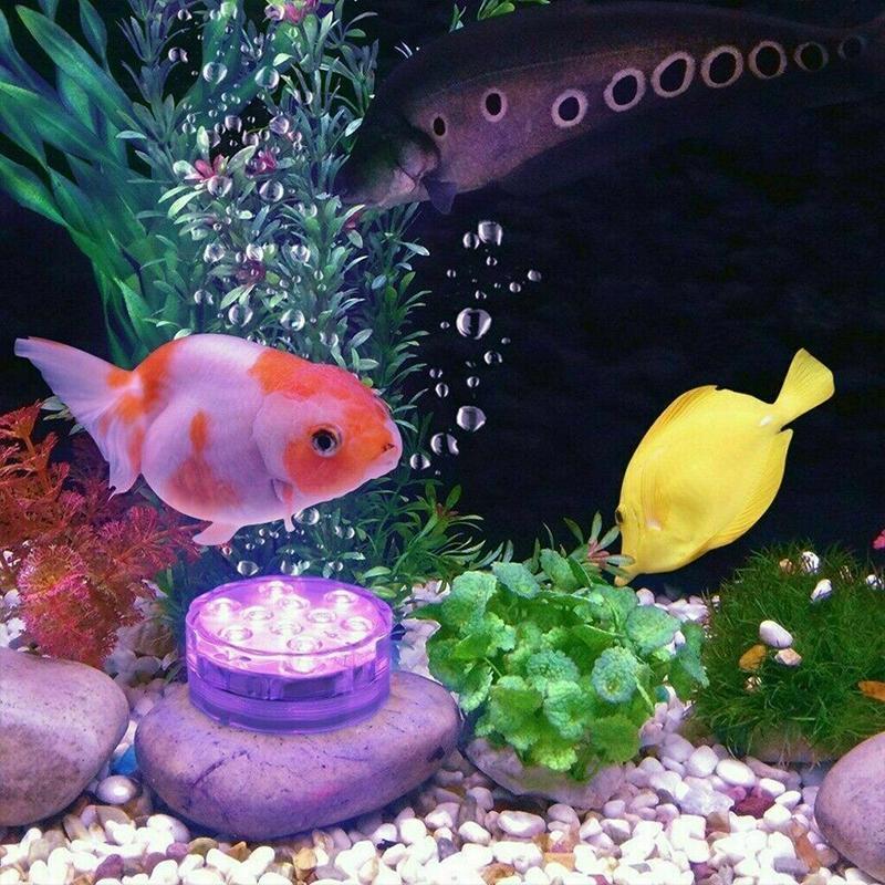 Projecteur LED immergeable multicolore IP68 pour piscine bassin aquarium éclairage aquatique décoratif | Koossa