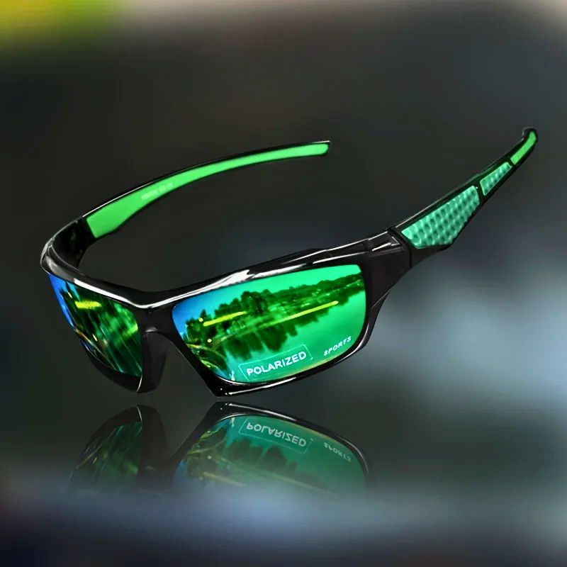 Polarised Shield Sunglasses in Streamlined Frame with UV Protection for All-Day Wear | Koossa