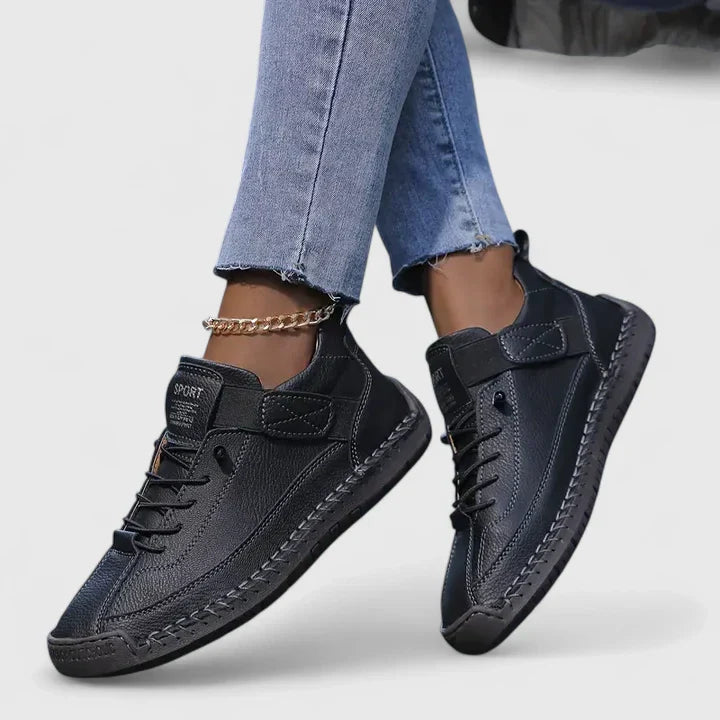 Women's Supportive Strap Trainers with Cushioned Sole in Multiple Colours for All-Day Comfort and Gentle Posture Alignment | Koossa
