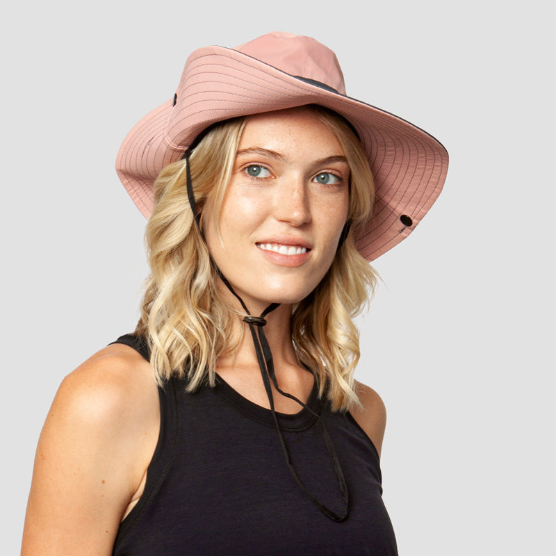 Women's Foldable Sun Hat with UPF50+ Protection — Wide Brim Packable Summer Hat for Holidays & Outdoor Activities | Koossa