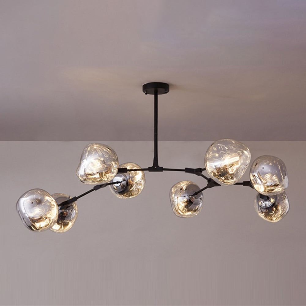 Globe Pendant Light 3 6 8 Bulb Modern Glass Sphere Hanging Ceiling Fixture Dining Kitchen Island | Lonoma