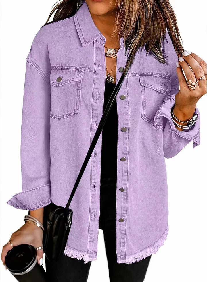 Women's Classic Denim Jacket — Timeless Everyday Outerwear in Premium Cotton for Effortless Style | Koossa