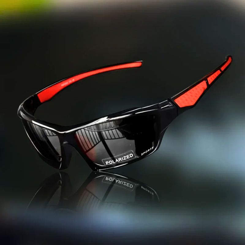 Polarised Shield Sunglasses in Streamlined Frame with UV Protection for All-Day Wear | Koossa