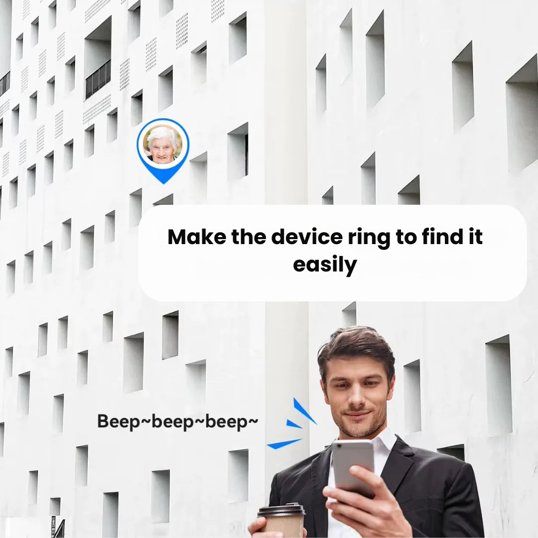 Location Tracker for Elderly Adults with Year-Long Battery and Waterproof Design for Peace of Mind | Lonoma