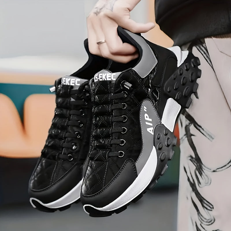 Orthopedic Walking Sneakers with Arch Support, Waterproof Lace-Up Shoes for Standing All Day, Work, Travel & Errands, Unisex | Lonoma