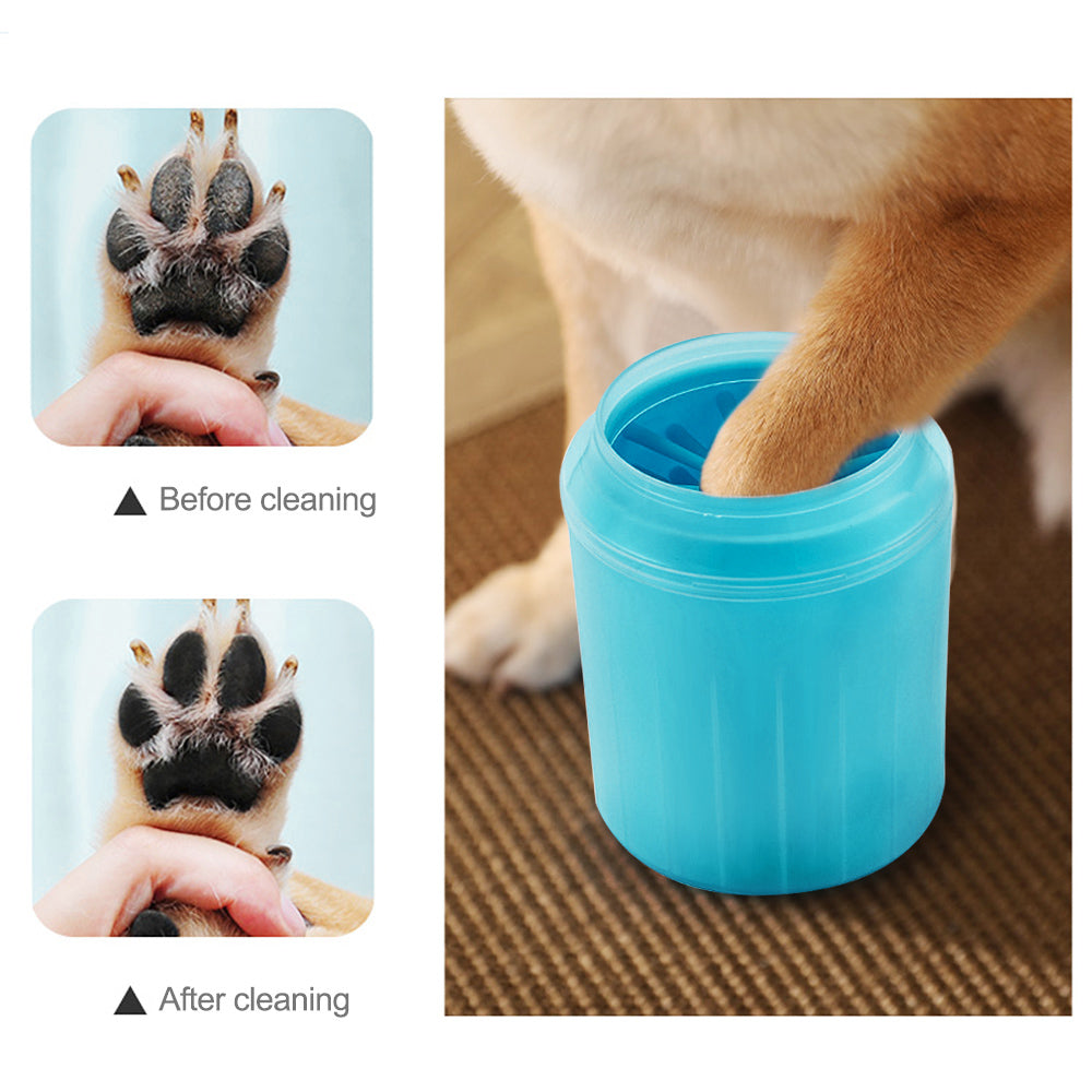 Dog Paw Cleaner Cup Soft Silicone Brush Portable Muddy Foot Washer Small Medium Large Gentle Cleaning Tool Cat Puppy Paw Wash | Koossa