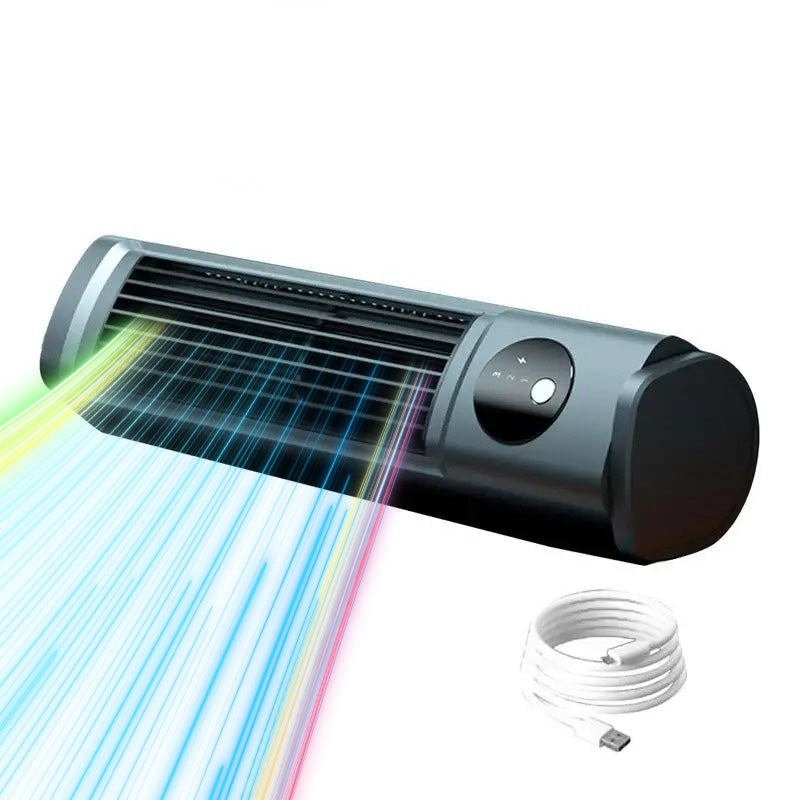 Refroidisseur d'Air Mobile Silencieux 3 Vitesses Économique Sans Lames Idéal Bureau Chambre Maison Climatiseur | Koossa