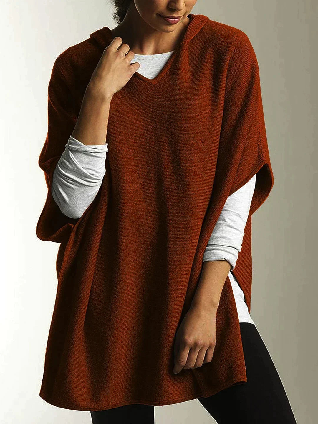 Women's Plus Size Jumper with Statement Graphic Print — Comfortable Everyday Knitwear for the Modern Woman | Koossa
