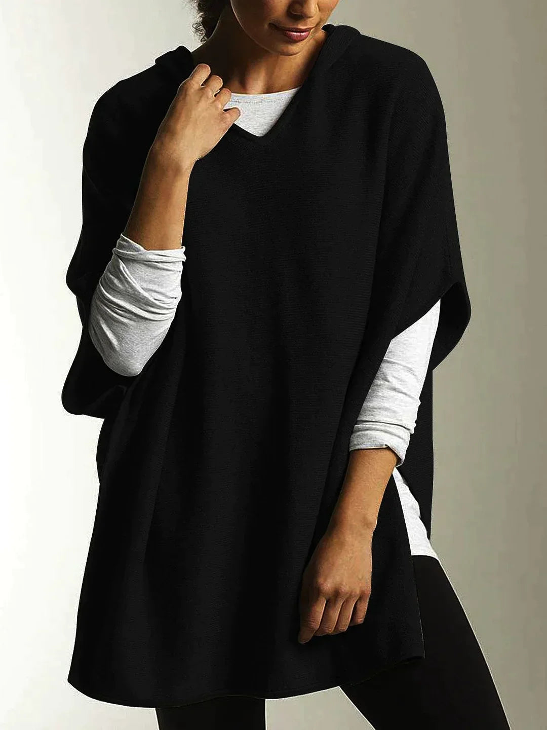 Women's Plus Size Jumper with Statement Graphic Print — Comfortable Everyday Knitwear for the Modern Woman | Koossa