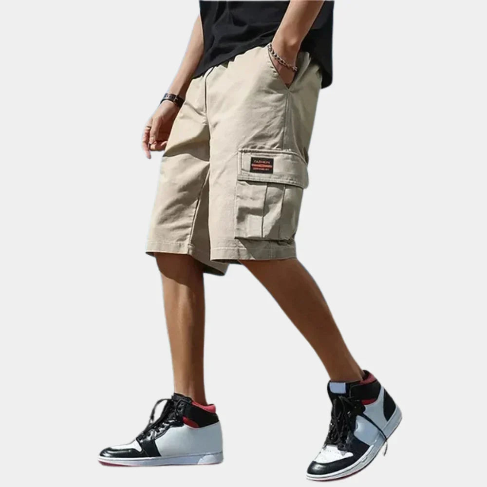 Men's Cargo Shorts with Pockets — Relaxed Fit Summer Shorts for Casual Outdoor Wear & Weekend Adventures | Koossa