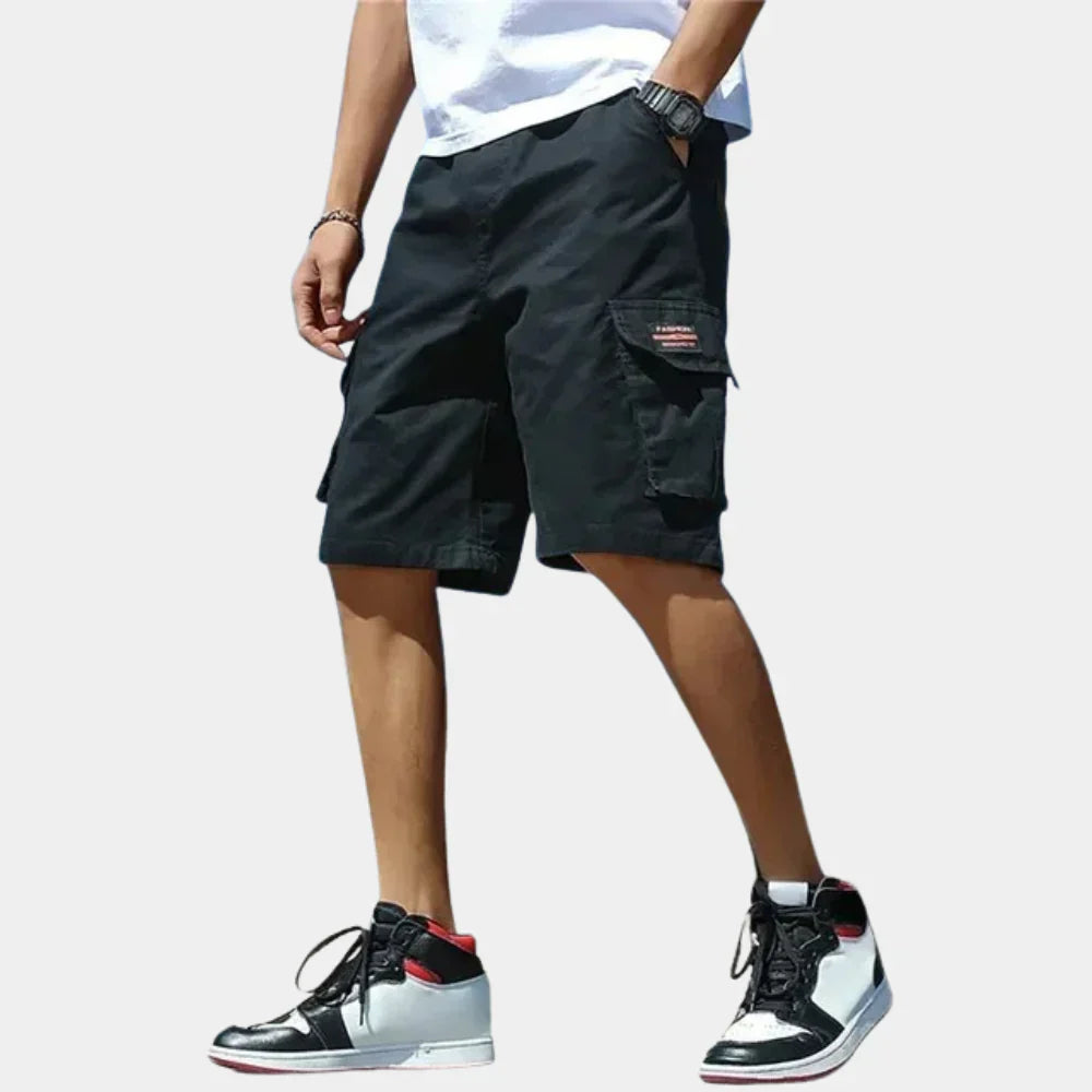 Men's Cargo Shorts with Pockets — Relaxed Fit Summer Shorts for Casual Outdoor Wear & Weekend Adventures | Koossa