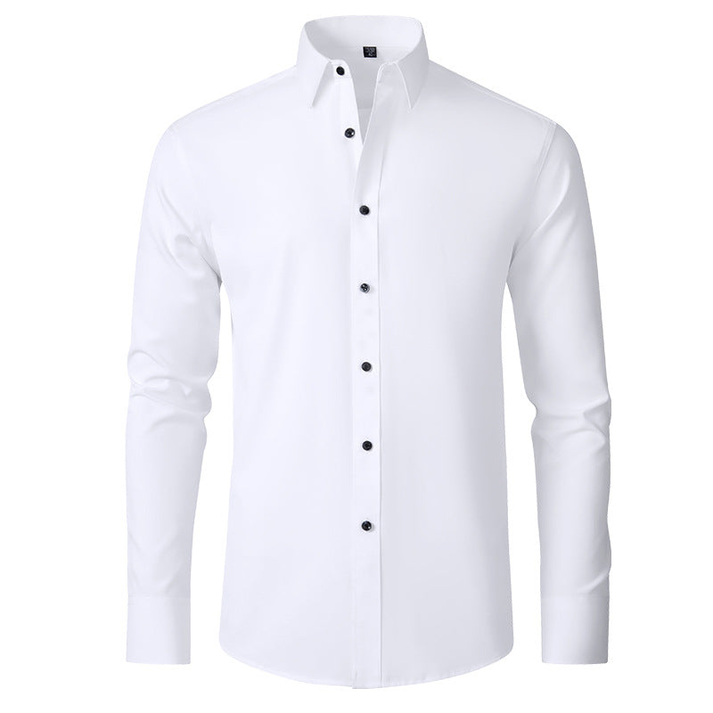 Men's Non-Iron Stretch Shirt — Classic Business Shirt for the Office & Smart Occasions | Koossa