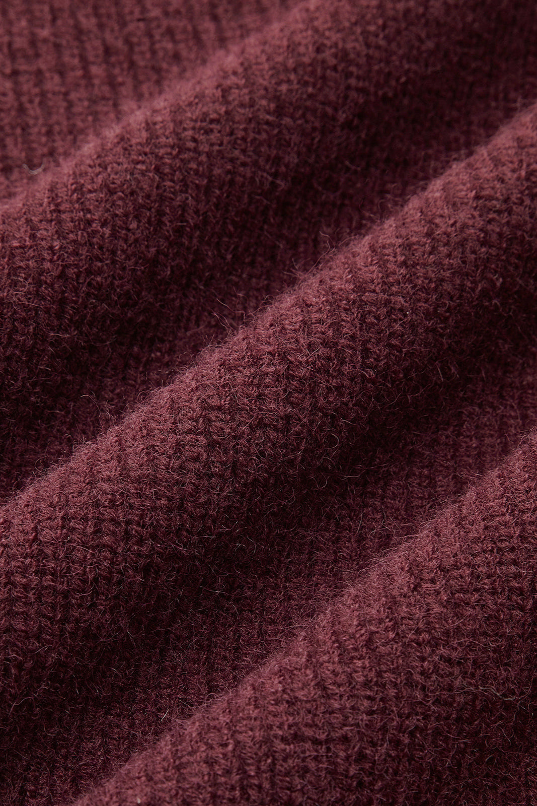 Relaxed Mock Neck Knitted Jumper in Soft Wool Blend for Effortless Layering and Everyday Elegance | Koossa