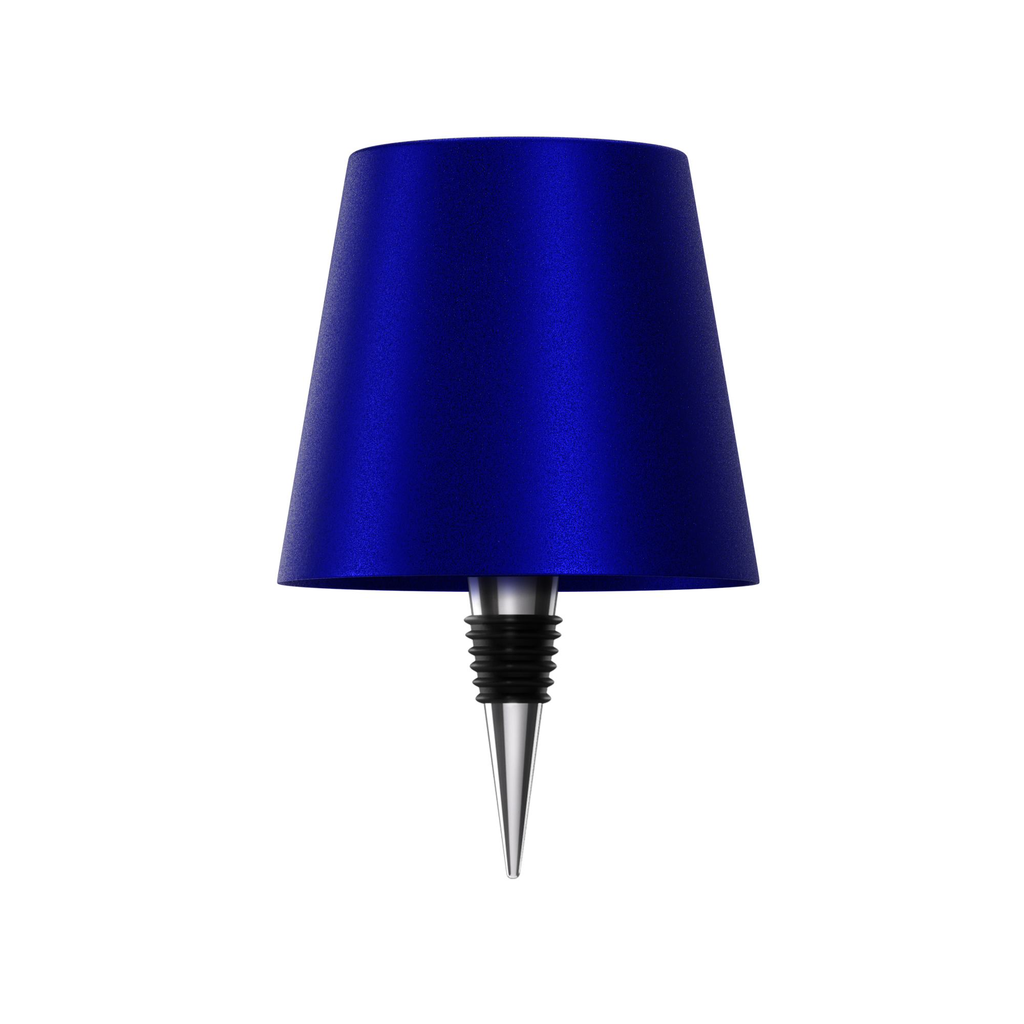 Lampe bouteille sans fil rechargeable LED noir 3000K USB-C pour décoration de table bar restaurant ambiance | Koossa